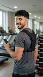 Cinturón de fitness para corregir la postura y proporcionar soporte lumbar